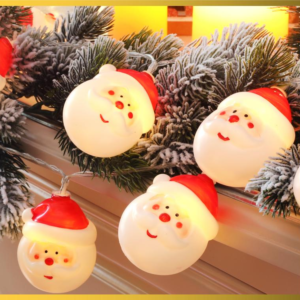 Christmas Light    String Series- Cartoon Santa Claus