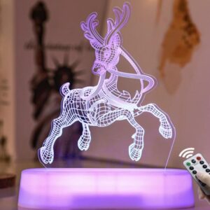 3D Elk Ornament