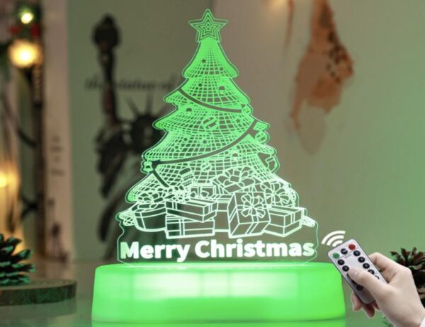 3D round Christmas icicle light