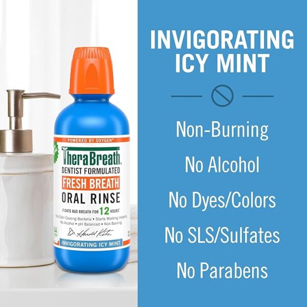 TheraBreath Fresh Breath Mouthwash - Image 3