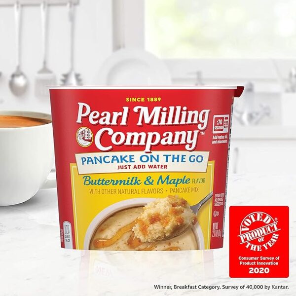 Pearl Milling Company Pearl Milling Company, Pancake Cups, Maple Syrup, 2.11 Ounce (Pack of 12) - Image 2