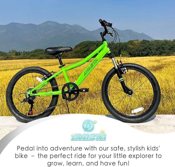 AVASTA Govet 20'' Kids Mountain Bike for 6-12 Years Old Boys Girls - Image 2